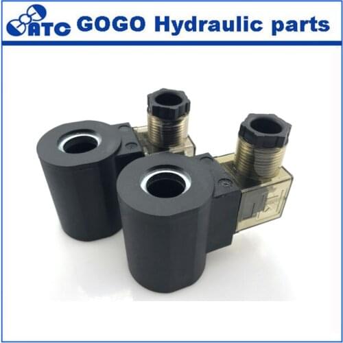 Cartridge valve hydraulic solenoid valve coil HC-14 inner hole diameter 14 MM Height 51MM DC24V AC220 DC12 AC110