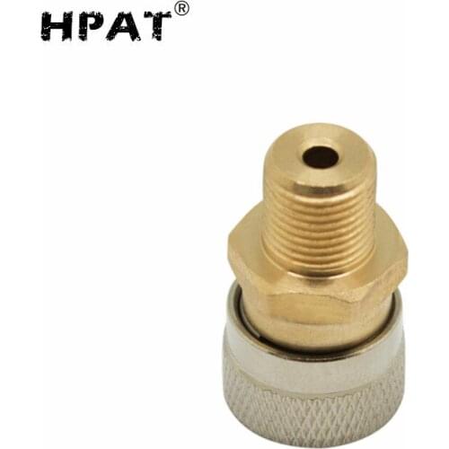 HPAT 3 pcs/lot 1/8BSP & 1/8NPT & M10*1 Paintball PCP Charging Hose Stainless Steel Fill Fitting 8mm Female Quick Disconnect