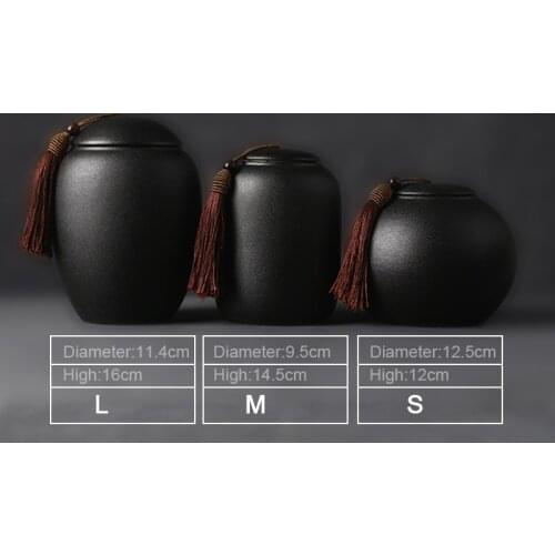 Ceramics Ash Urn Sealed Cremation Funeral Ashes Keepsake Animals Pet Cat Memorial Suitable Home Fireplaces Burial Urns Ceramic