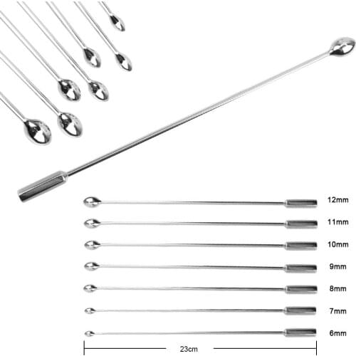 Metal Penis Plug Urethral Dilator Catheter Male Sounding Horse Eye Stimulation Sex Toys for Men Male