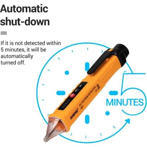 Multi-function AC Voltage Detector Induction Test Pencil Sound/Light Alarm AC / 12~1000V Non-Contact Voltage Detector