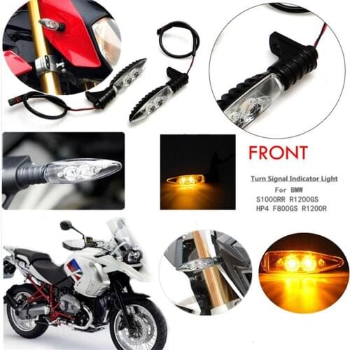 Motorcycle LED Turn Signal Indicator Light For BMW S1000RR HP4 F800GS R1200R