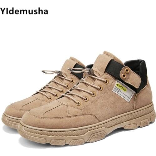 2020 New Mens Sports Shoes outdoor hiking Shoes Breathable Thick Bottom Shoes Fashion Sports Casual Shoes Non-Slip Men Sneakers