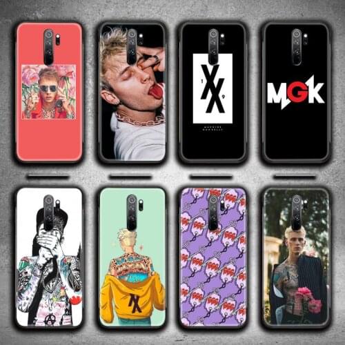 MGK Machine Gun kelly Phone Case for Redmi Note 9 8 8T 8A 7 6 6A Go Pro Max Redmi 9 K20 K30 Pro