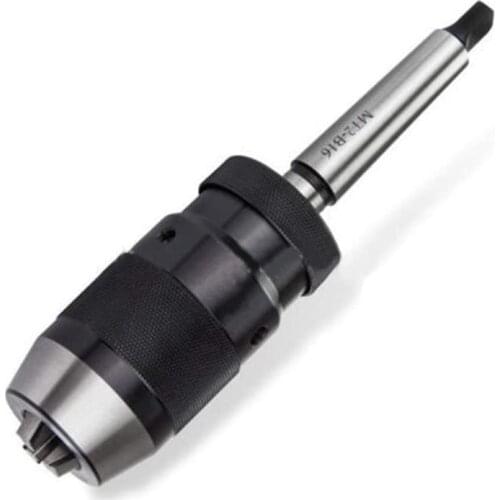 Self-Tightening Keyless Lathe Drill Chuck 1-16mm with MT2-B16 Arbor for Rotary Tool