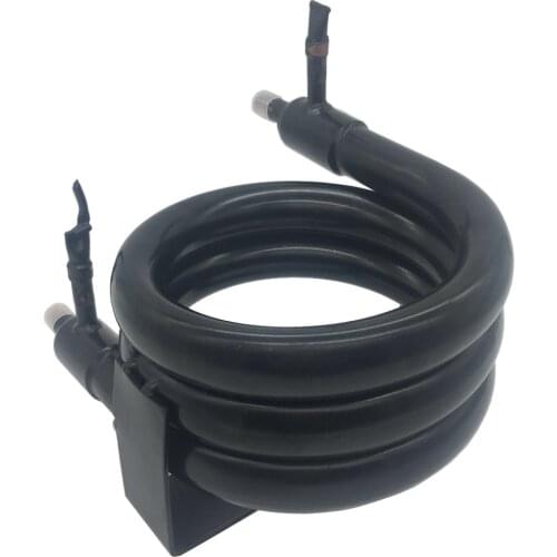 0.5P condenser is great choice for small capacity water chiller and heat pump water heater against poor water quality