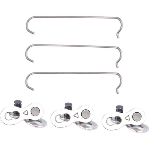 Bike Chain Connector 6 7 8 9 10 Speed Master Link & 3 Chain Hook 11 Speed