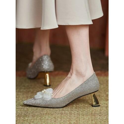 EshtonShero New Womens Shoes Thin High Heels Shoes Classic Genuine Leather Summer Platform Sexy Fashion White Women Pumps