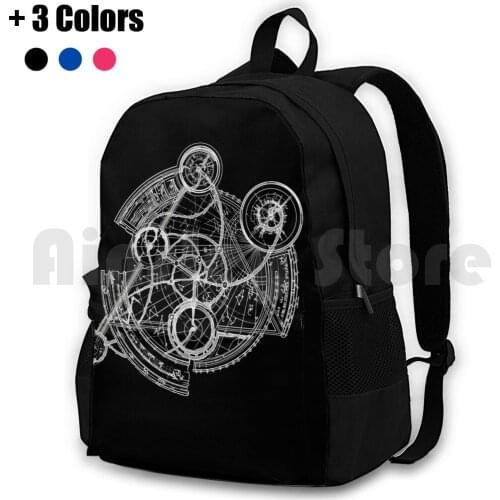 Traod Logo ( All Seeing Eye ) [ Bright Version ] Outdoor Hiking Backpack Waterproof Camping Travel Tomb Raider Lara Croft Angel
