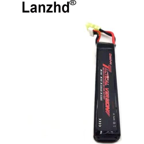 20pcs Tamiya Plug 7.4V 1100mAh Lipo Battery for Water Gun Mini Airsoft BB Air Pistol Electric Toys Guns 7.4V battery