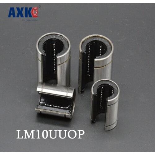4pcs/lot Free Shipping Lm10uuop 10mm Linear Bearings Open Type Cnc Linear Bushing Lm10op