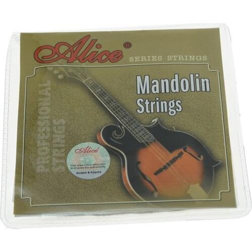 Alice Brand Plated Steel Mandolin Strings Coated Copper Alloy Wound String