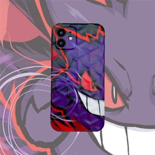 Pokemon Anime Mobile Phone Case Gengar Is Suitable for Apple 11/11pro/11pro Max/12/12pro/12pro Max Protective Cover Toy Gift