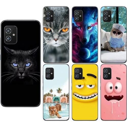 Animal Colorful Case for ASUS ZENFONE 8 ZS590KS Silicone Soft Covers for Asus Zenfone 8 ZS590KS Case Protector Baicvery Covers