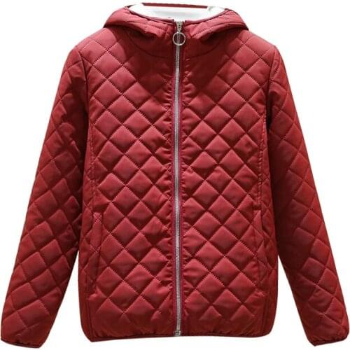Fleece Thicken Cotton-Padded Clothing Women 2021 Winter Hooded Jacket Outerwear Female New Korean Plus Size Was Thin Coat Ladies