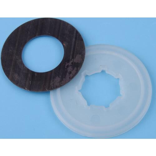 LETAOSK 2pcs Oil Pump Dust Shield Cover Protection & Washer Fit For Husqvarna 61 66 266 268 272 272XP Chainsaw