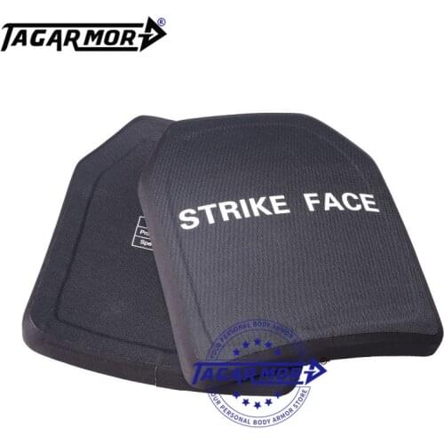 NIJ III Stand Alone Multi Curve Lightweight UHMWPE Bullet Proof Plate Hard Armor Ballistic Bulletproof Plate for Military Police