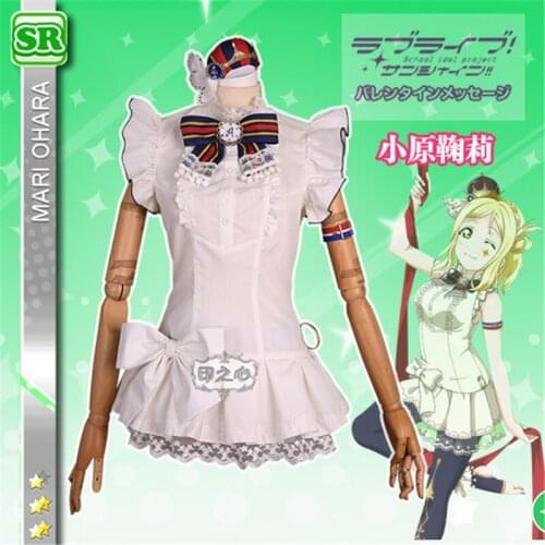 Love live sunshine Circus Ohara Mari Unawakened Training Suit Cosplay Costumes O