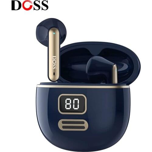 DOSS Retrobuds TWS Wireless Headphones Bluetooth 5.0 Earphone True Wireless Stereo Headset with Microphone Hands Free Earbuds