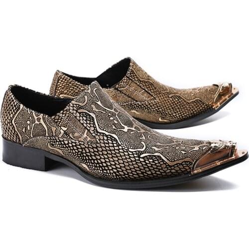 XIZOU Mens Leather Shoes