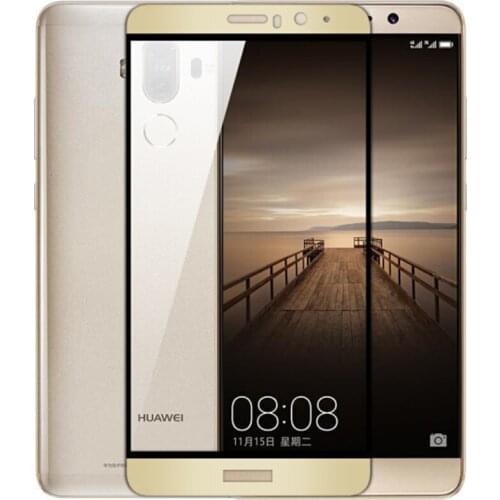 For Huawei Mate 9 Mate9 Pro Porsche Design Protective Film Golden White Black Full Cover Tempered Glass Screen Protector