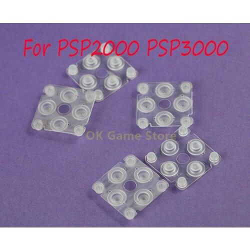 1pc For Sony PlayStation PSP2000 PSP3000 Conductive Rubber Button For PSP 2000 3000 Left Cross Direction Rubber Repair Parts