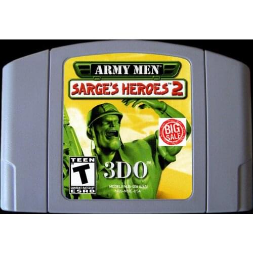 64bit game ** Army Men - Sarges Heroes 2 ( USA Version!! )