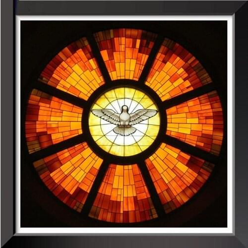 Full Drills diamond embroidery sale 5d Diamond painting Church Pigeon Home Decoration picture by rhinestones diamond mosaic A545