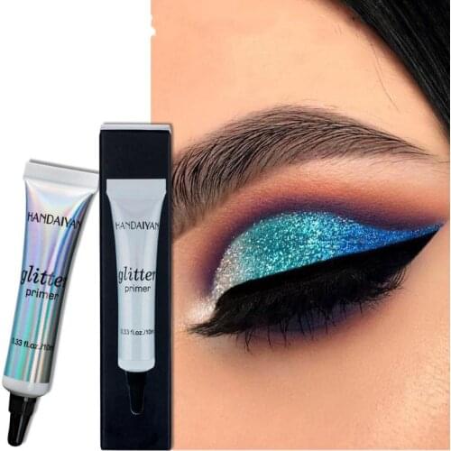 Eye Makeup Base Long Lasting Glitter Primer Glue Pre-makeup Cream For Eyeshadow And Lip Make Up Sequins Foundation Primer TSLM1