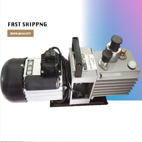 Double Stage 2CFM HVAC AC Air tool Refrigeration Rotary Vane Air Vacuum Pump 2xz-1