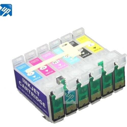 T0801 CISS Cartridges for P50 PX650 PX700 PX800 PX710 PX720 PX810 PX820 R265 R285 R360 RX560 RX585 printer with auto reset chip