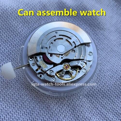 China clone RLX GMT 3186 movement automatic mechanical movement men watch movement blue balance