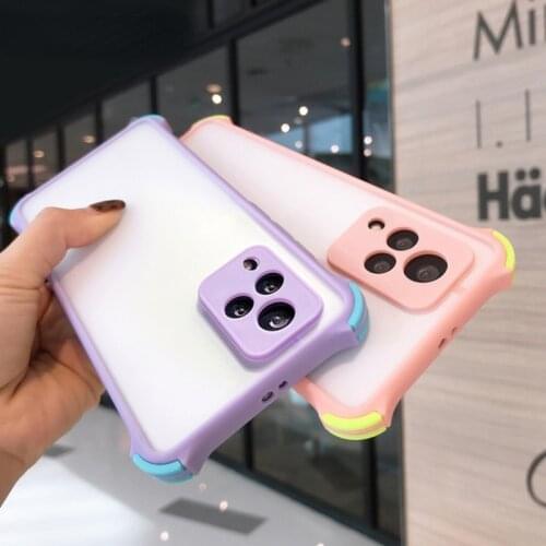 Matte Silicone Shockproof Bumper Phone Case For Xiaomi Redmi Note 10 10S 9 9S 9A 9C 8A K40 Mi 11 Lite Ultra POCO M3 X3 F3 Pro