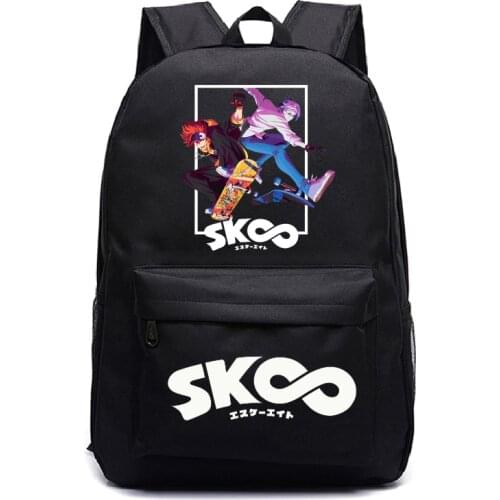 SK8 The Infinity Mochilas Fashion Backpacks for School SK8 The Infinity Teenagers Girl Anime Manga School Bag Women Backpack Bag