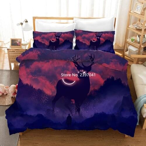 New 3D Outer Space Bedding Set Cosmopolitan Comfortable High Quality Quilts Pillow Cover Single Double King Queen Multi-Size