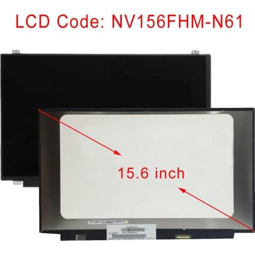 STARDE Replacement New NV156FHM-N61 Screen LCD 1920*1080 Display Replacement Laptop universal screen 15.6 inch