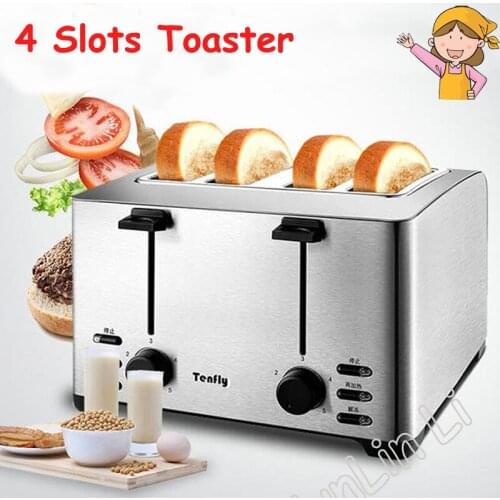 Toaster Multi-functional Bread Maker Automatic Household Toasting machine Stainless Steel Break Baking Machine THT-3012B
