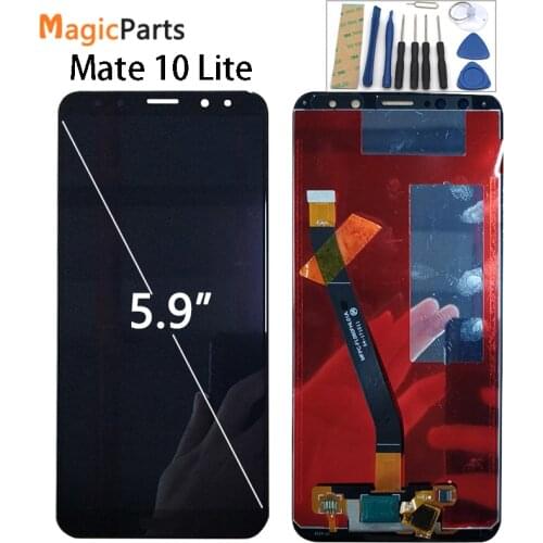 Huawei Mate 10 Lite LCD Display+Touch Screen 5.9 Inch Digitizer Screen Glass Panel Assembly with frame for Mate 10 Lite lcd