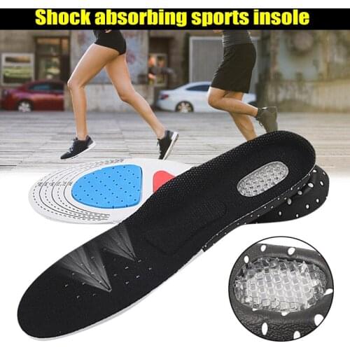 1 Pair Sole Pad Orthotic Sport Running Insoles Shoe Pad Breathable Arch Support Cushion HSJ88