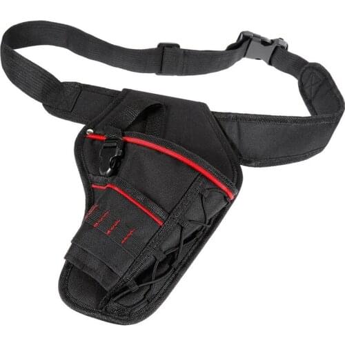BMBY-Drill Holster Waterproof Impact Driver Drill Holder Multi-functional Electric Tool Pouch Bag with Waist Belt for Wrench Ham