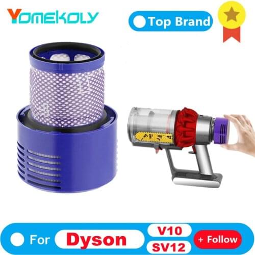 For Dyson Washable Filter Unit V10 SV12 Cyclone Animal Absolute Total Clean Cordless Vacuum Cleaner Replacement Accessory