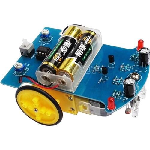 Intelligent Tracking Car Kit DGD2-1 Line Car Parts Electronic Production DIY Technology Production