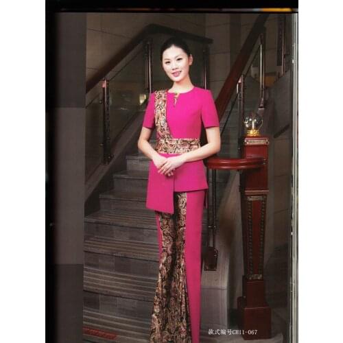 Customization Of Southeast Asian Style Foot Therapy Technician Work clothes Hotel Uniform Reception