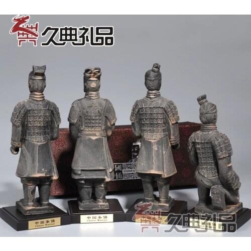 Creative retro ornaments Terracotta Warriors and Horses antique ornament crafts ornaments living room den ornaments gift
