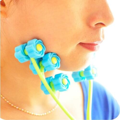 Facial Massager Facial Instrument Beauty Massage Tool Forehead Lifting Wrinkle Roller Small V Face Anti-sagging