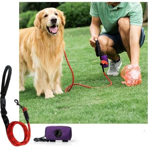 Dog Poop Bag Dispenser Dog Poop Bag Holder Puppy Cat Pick Up Poop Bag Velcro Portable Pet Pouch High Capacity Pets Garbage Bags