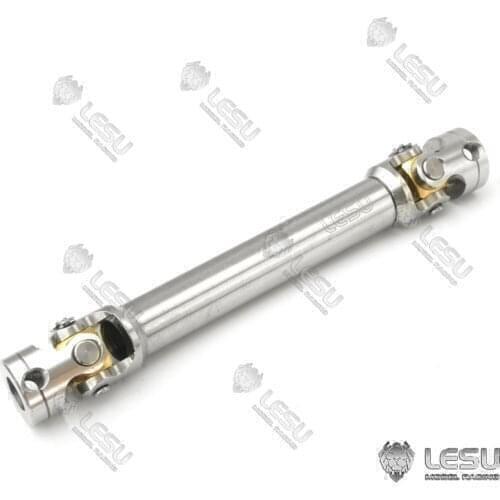 Metal 60-80MM LESU CVD Drive Shaft for 1/14 TAMIYA RC Tractor Truck Dumper Benz Scania MAN Model Please Check Size