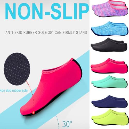 Men Women Water Shoes,Swimming Shoes Solid Color Summer Aqua Beach Shoes, Socks Seaside Sneaker slippers For Men, zapatos hombre