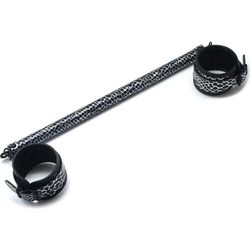 Adults Games Restraints Shackles Spreader Bar Bondage Set With Ankle Cuffs For Bdsm Fantasy Fetish Role Play Slave Sex Swing