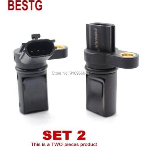 NEW Set of 2 Camshaft Crankshaft Position Sensor Left & Right For Infiniti & Nissan237316J90B 23731AL61A 23731-6J90B 23731-AL61A